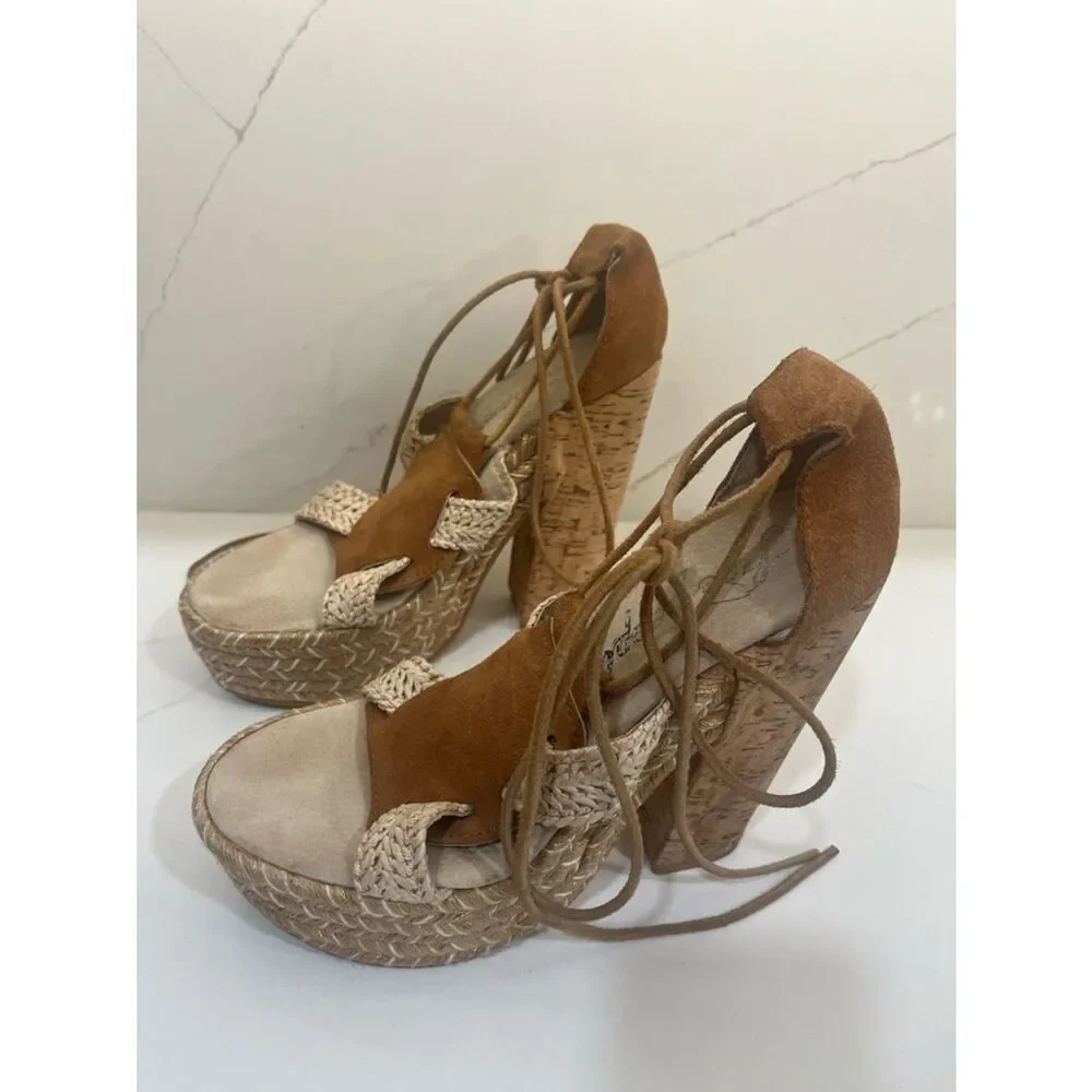 Free People High Society Platform Heels | Espadrille | Made in Spain